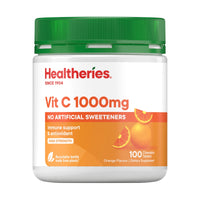 Healtheries Vit C 1000mg 100 Chewable Tablets