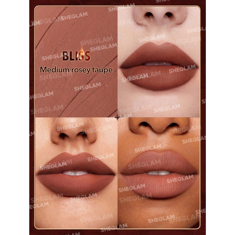 Sheglam Dynamatte Boom Long Lasting Matte Lipstick Bliss 2.7g