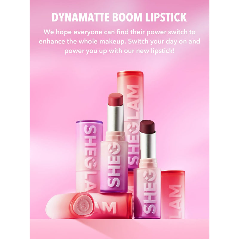 Sheglam Dynamatte Boom Long Lasting Matte Lipstick Rule Breaker 2.7g