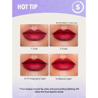 Sheglam Dynamatte Boom Long Lasting Matte Lipstick A Bold Plan 2.7g