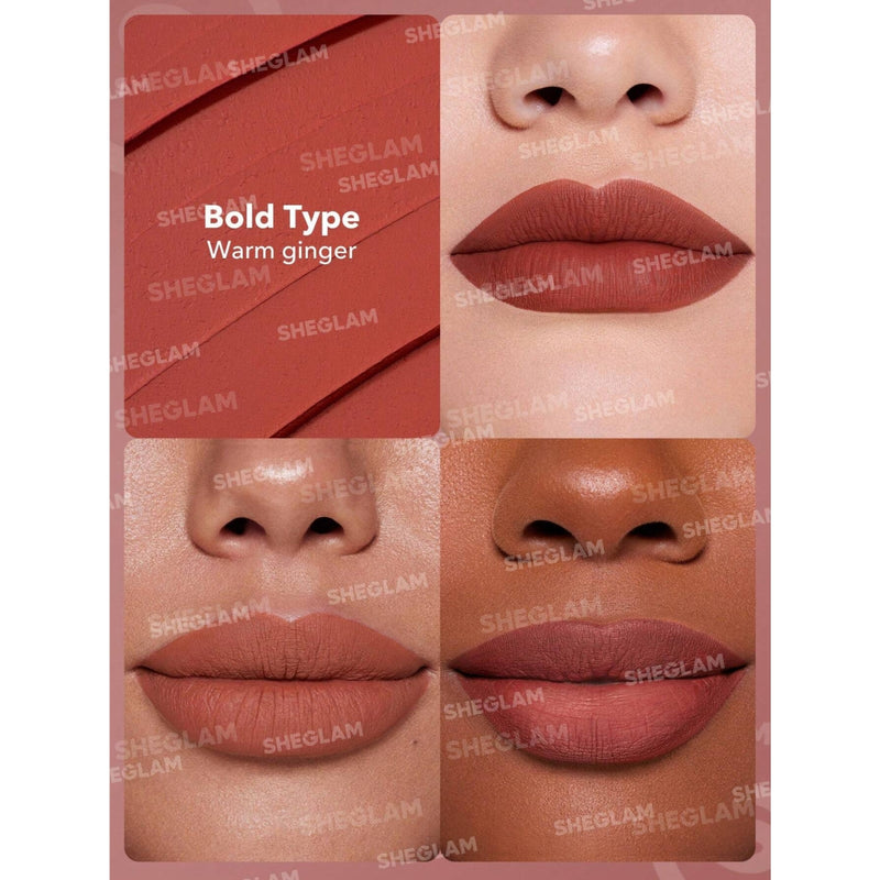 Sheglam Dynamatte Boom Long Lasting Matte Lipstick Bold Type 2.7g