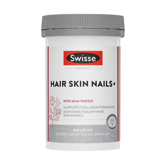 Swisse Beauty Hair Skin Nails+ 100 Tablets
