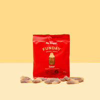 Funday Gummy Sour Cola Bottles 50g