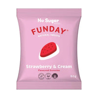 Funday Gummy Strawberry & Cream 50g
