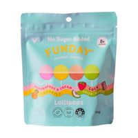 Funday Lollipops Assorted Flavours Share Bag 8x11g