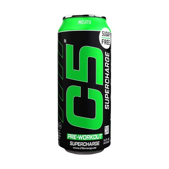 C5 Pre Workout Ready to Drink Supercharge Mojito 473ml