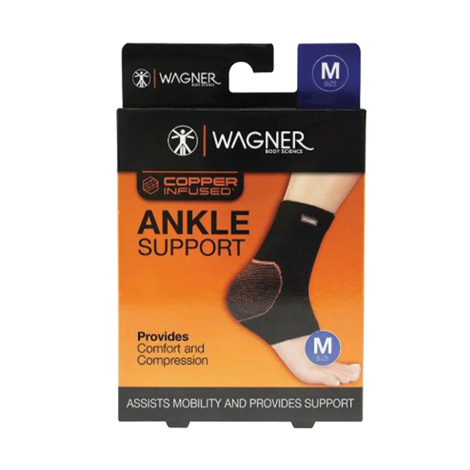 Wagner Body Science Copper Infused Ankle Support Medium