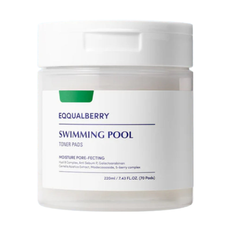 EQQUALBERRY Swimming Pool Toner 70 Pads