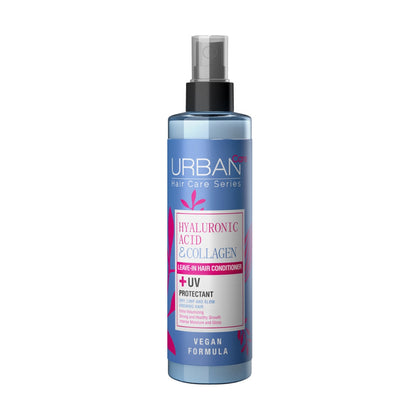 Urban Care Hyaluronic Acid & Collagen Leave-in Conditioner Spray + UV Protectant 200ml