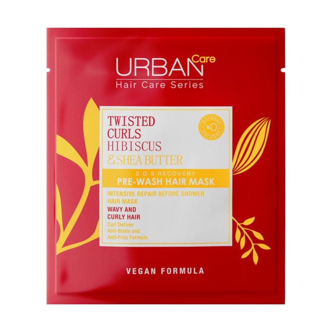 Urban Care Twisted Curls Hibiscus & Shea Butter SOS Pre-Wash Hair Mask 50ml