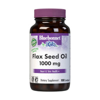 Bluebonnet Flax Seed Oil 1000mg 100 Softgels