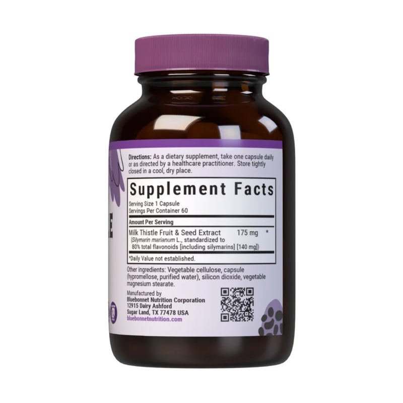 Bluebonnet Milk Thistle 60 Capsules