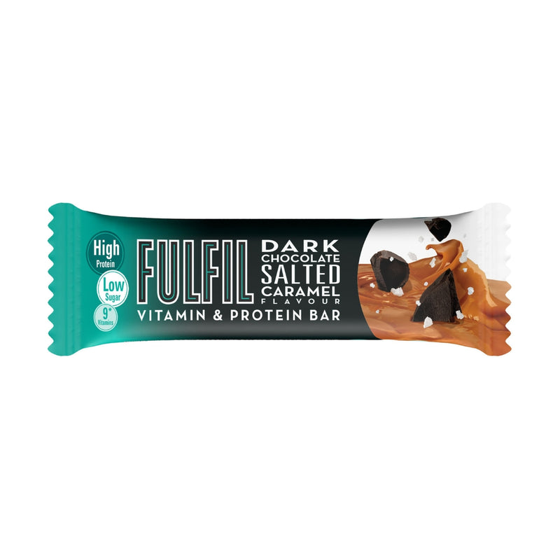 Fulfil Vitamin & Protein Bar Dark Chocolate Salted Caramel Bar 55g