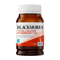 Blackmores Total Calcium and Magnesium + D3 200 Tablets