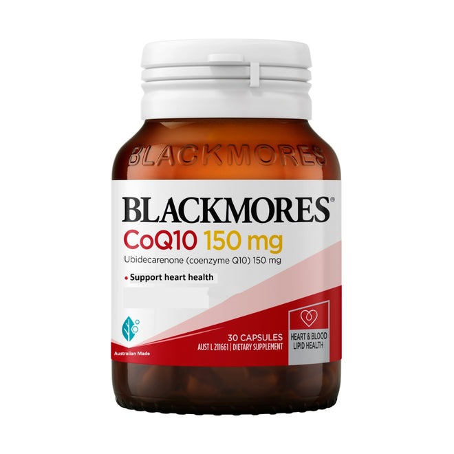 Blackmores CoQ10 150mg High Potency 30 Capsules