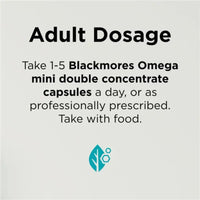 Blackmores Omega Mini Double Concentrate 200 Capsules