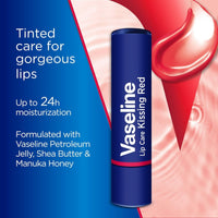 Vaseline Lip Care Color & Care Tinted Lip Balm Kissing Red 3g