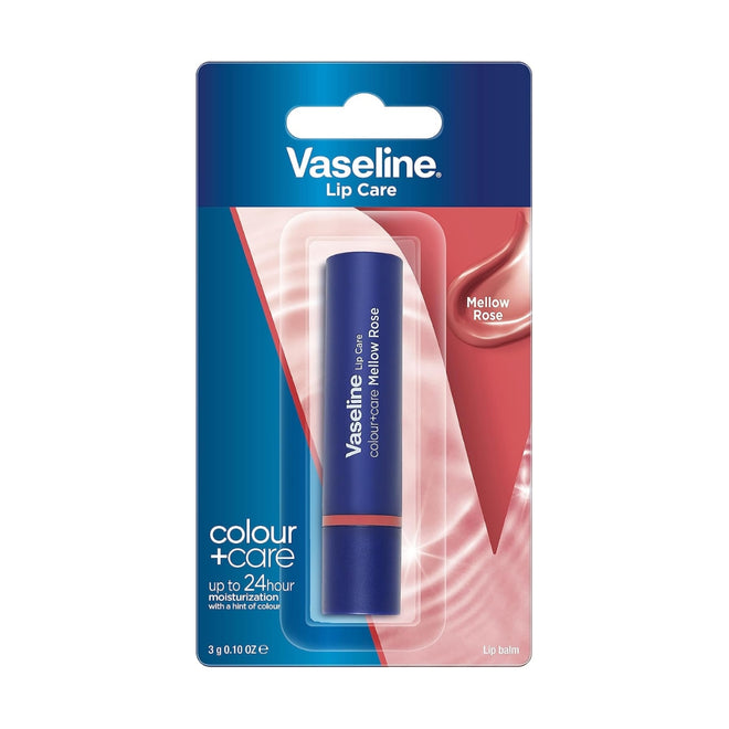 Vaseline Lip Care Color & Care Tinted Lip Balm Mellow Rose 3g