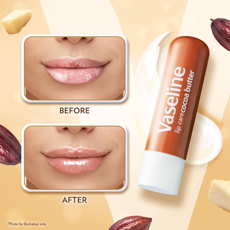 Vaseline Lip Therapy Lip Balm Cocoa Butter 4.8g
