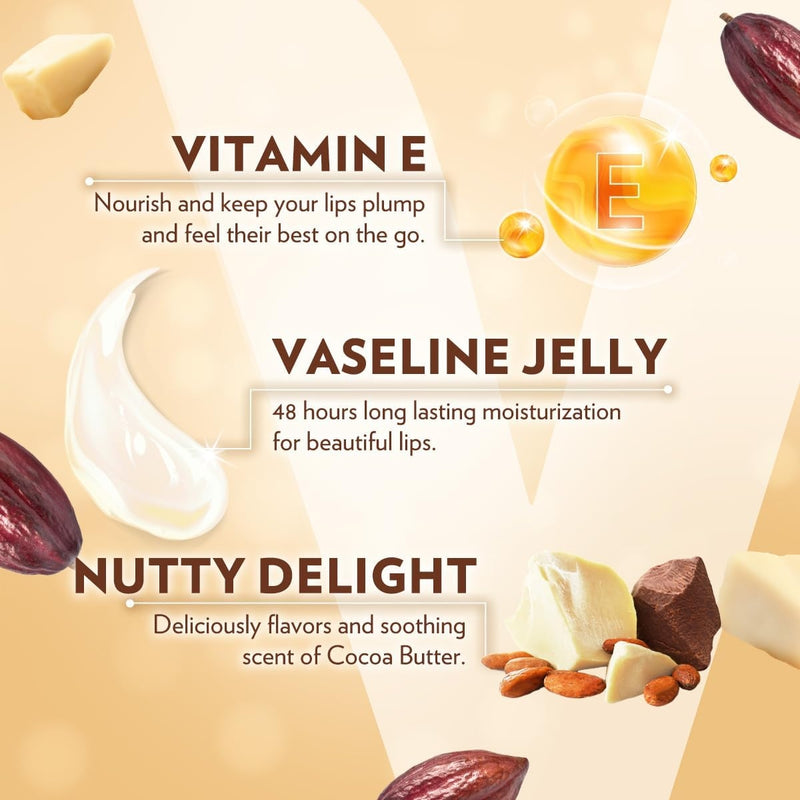 Vaseline Lip Therapy Lip Balm Cocoa Butter 4.8g