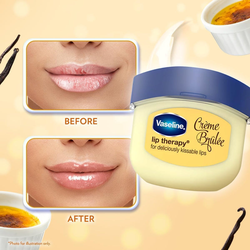 Vaseline Lip Therapy Lip Jelly Creme Brulee 7g
