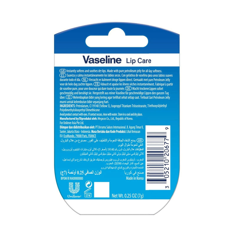 Vaseline Lip Therapy Lip Jelly Original 7g