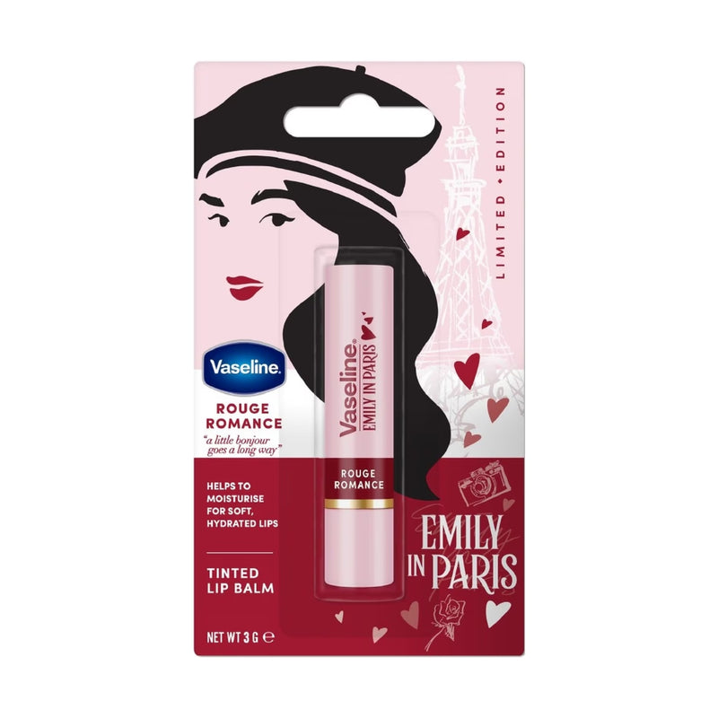 Vaseline Emily in Paris Limited Edition Tinted Lip Balm Rouge Romance 3g
