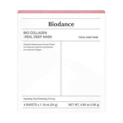 Biodance Bio Collagen Real Deep Mask 4 x 34g