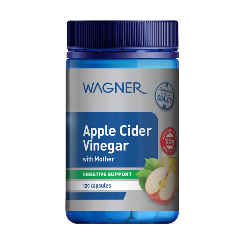Wagner Vitamins Apple Cider Vinegar with Mother 120 Capsules