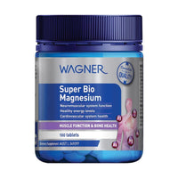 Wagner Vitamins Super Bio Magnesium 100 Tablets