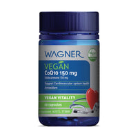 Wagner Vitamins Vegan CoQ10 150mg 60 Capsules