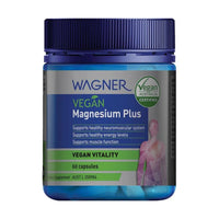 Wagner Vitamins Vegan Magnesium Plus 60 Capsules