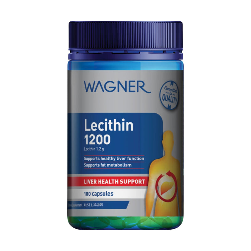 Wagner Vitamins Lecithin 1,200 100 Capsules