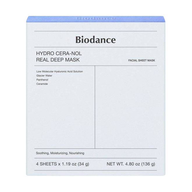 Biodance Hydro Cera-Nol Real Deep Mask 4 x 34g