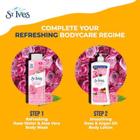 St. Ives Body Lotion Smoothing Rose & Argan Oil 621ml