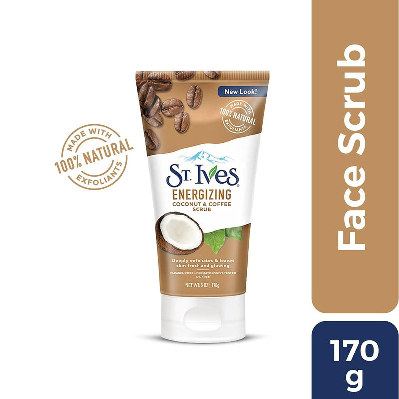 St. Ives Face Scrub Energizing Coconut & Coffee 170g