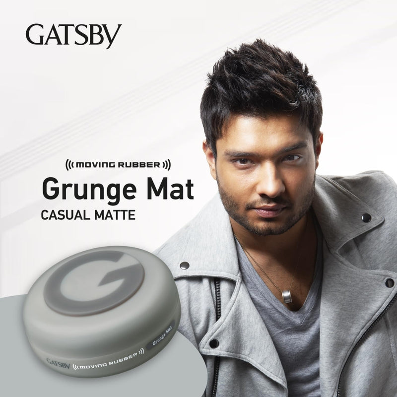 Gatsby Moving Rubber Hair Gel Grunge Mat 80g