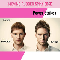 Gatsby Moving Rubber Hair Gel Spiky Edge 80g