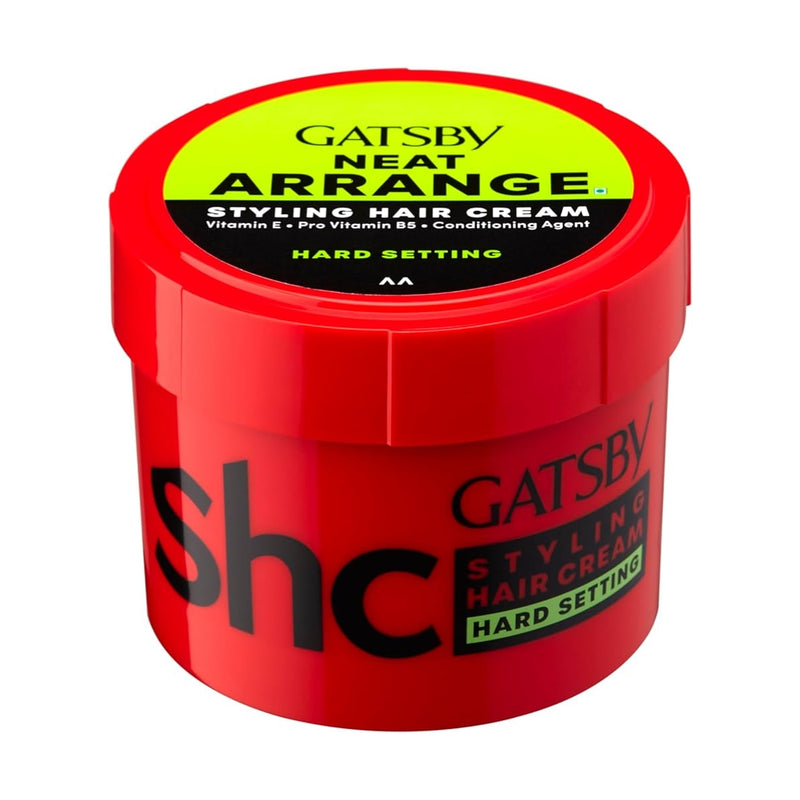 Gatsby Styling Hair Cream Hard Setting 250g