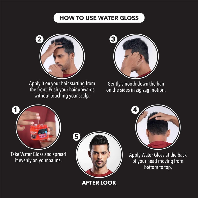 Gatsby Water Gloss Hyper Solid 150g