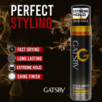 Gatsby Set & Keep Spray Extreme Hold 250ml