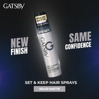 Gatsby Set & Keep Spray Solid Mat 250ml