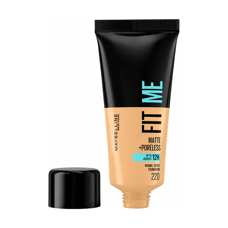 Maybelline Fit Me Matte + Poreless Liquid Foundation 220 Natural Beige