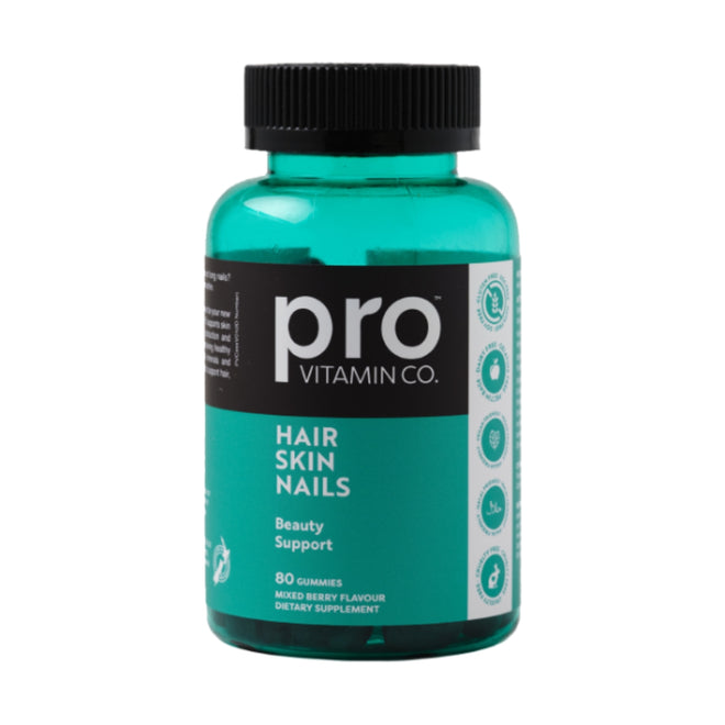 Pro Vitamin Co. Hair Skin Nails 80 Gummies
