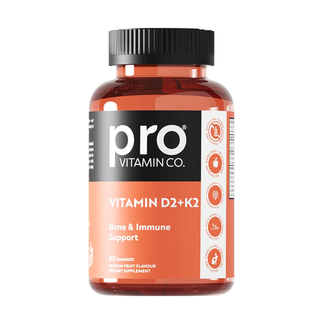 Pro Vitamin Co. Vitamin D2+ K2 80 Gummies