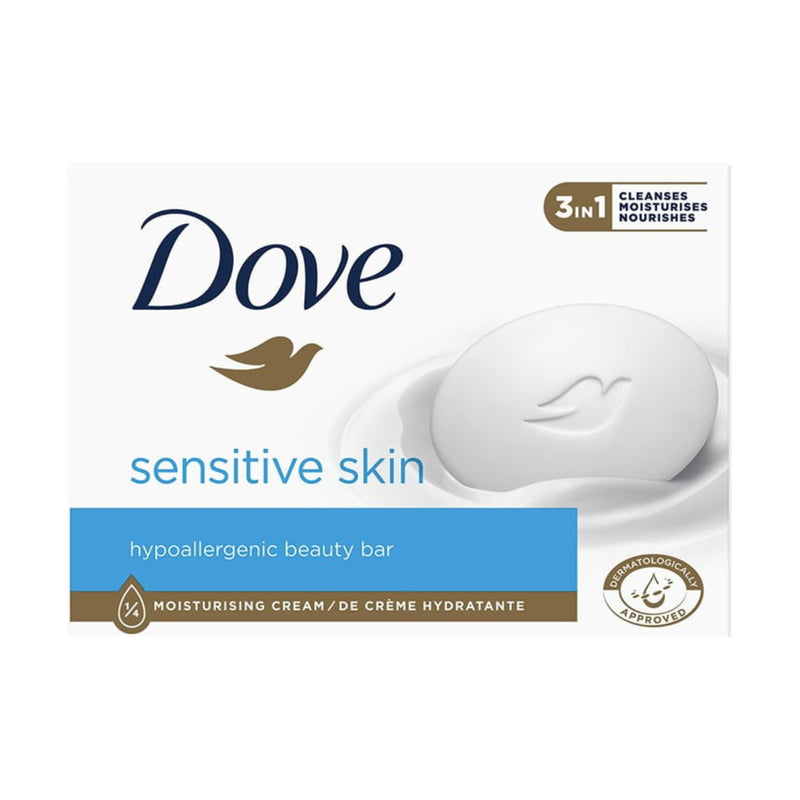 Dove Bar Soap Beauty Cream Sensitive Skin 90g