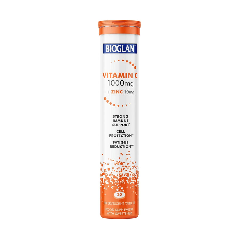 Bioglan Vitamin C + Zinc 2x20 Effervescent Tablets Value Pack