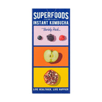 Superfoods Company Instant Kombucha Variety Pack 8 x 5g Sachets