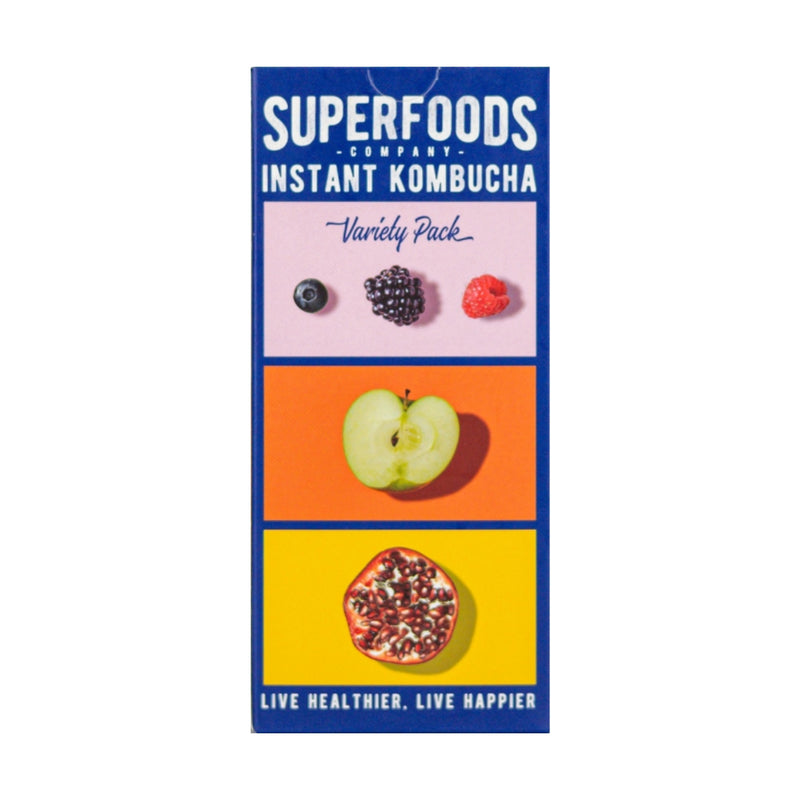 Superfoods Company Instant Kombucha Variety Pack 8 x 5g Sachets