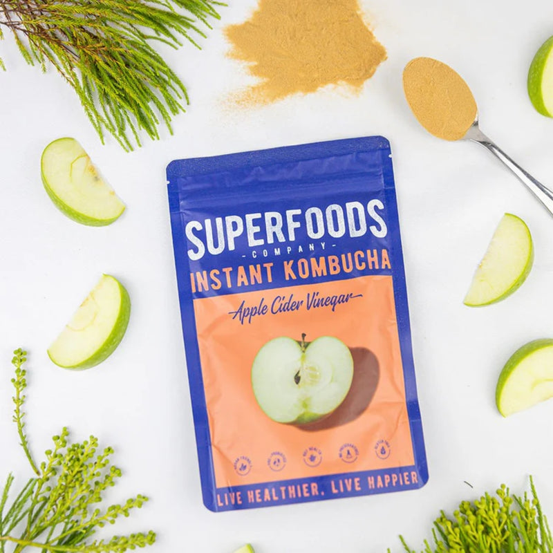 Superfoods Company Instant Kombucha Apple Cider Vinegar 10 x 5g Sachets
